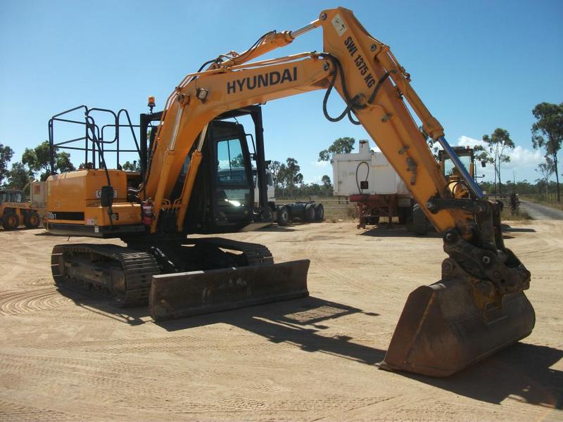 2008 HYUNDAI ROBEX 110D-7 EXCAVATOR 10590