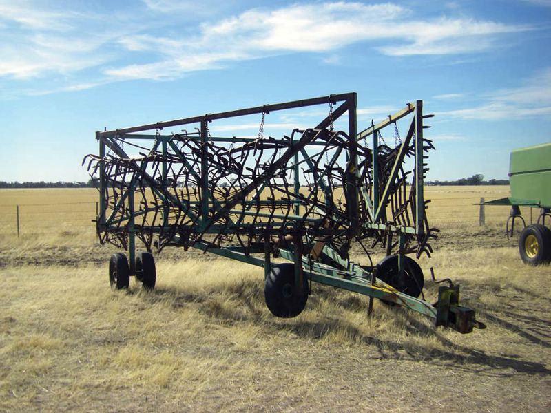 JOHN SHEARER 40' HARROW BAR 2599