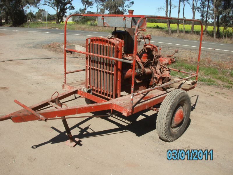 Vintage fire pumper 017