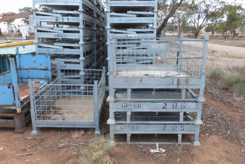 GALVANISED COLLAPSIBLE STILLAGES X40 16