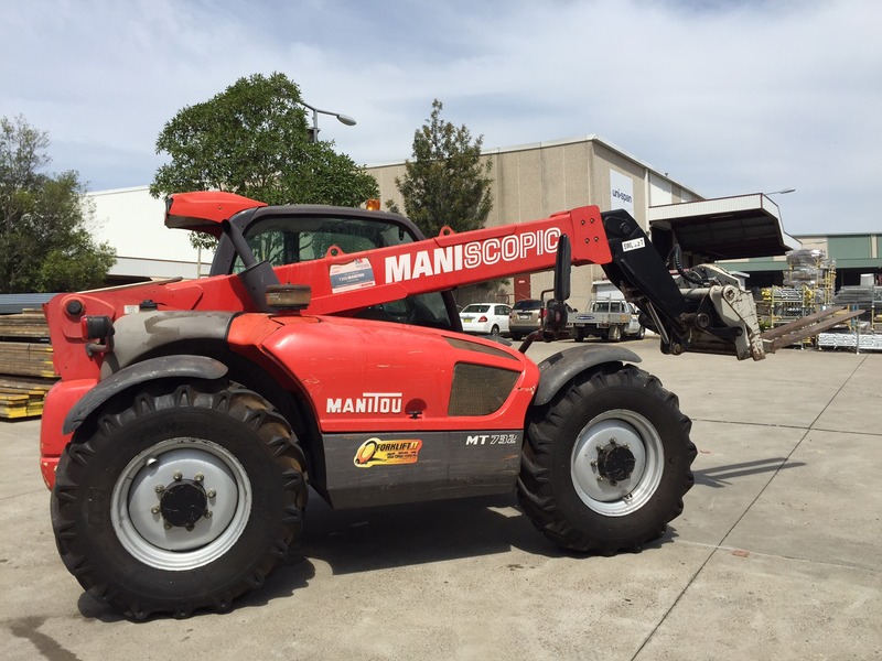 2008 MANITOU 4X4 MT 732 MANISCOPIC FORKLIFT