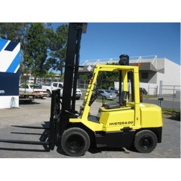 2000 HYSTER H4.00DX 4 TON DIESEL FORKLIFT #CS198