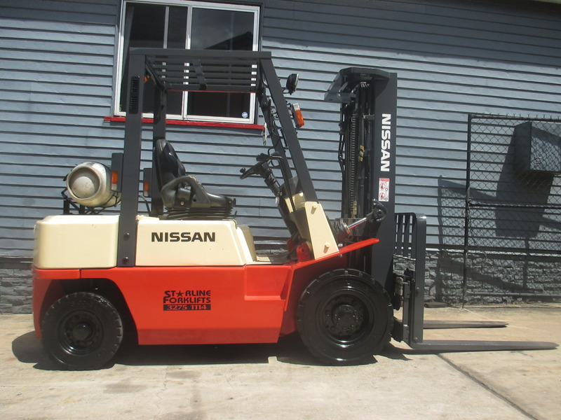 1989 MITSUBISHI 2.5 TON FG25 FORKLIFT #1203