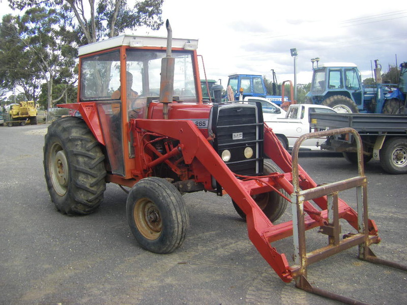MASSEY FERGUSON 265 FEL 7643