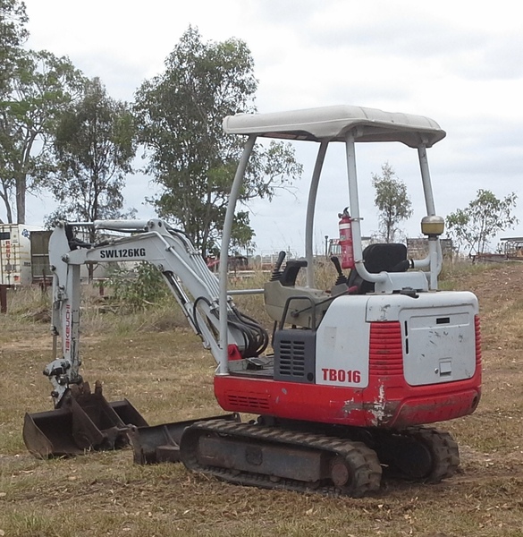 2006 TAKEUCHI TB016 EXCAVATOR #G1706