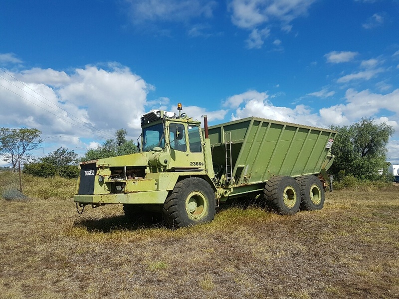 Terex Articulator Spreader Truck
