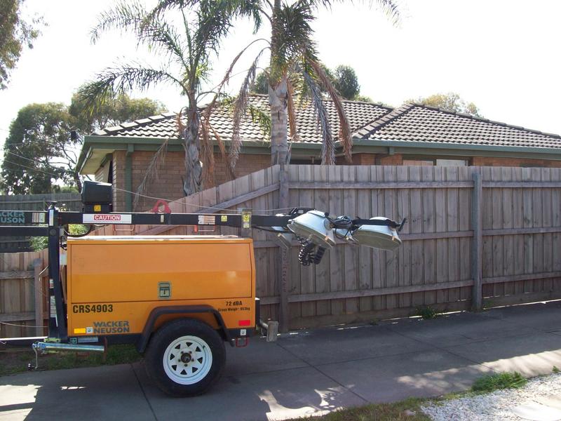 2008 WACKER NEUSON LIGHTING TOWER