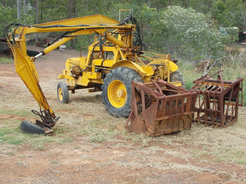 toft loader on a 10/60 nuffield tractor 