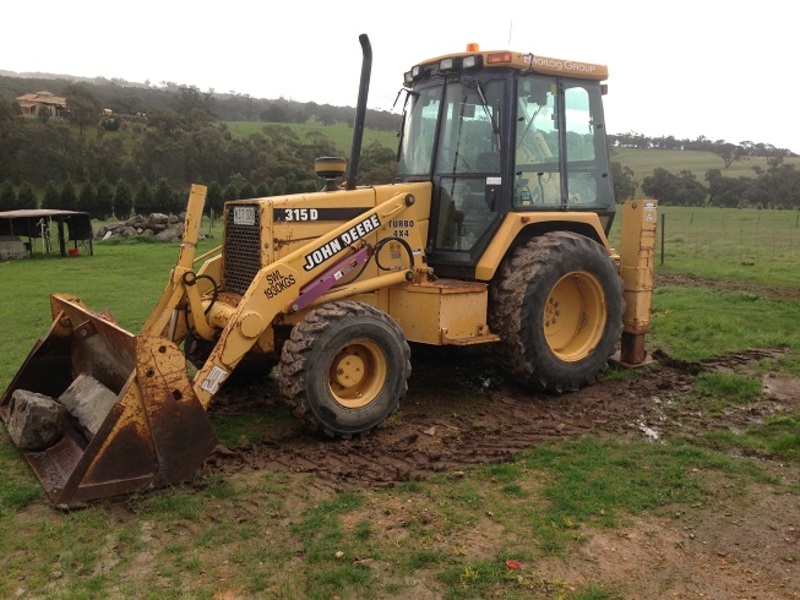 1996 JOHN DEERE 315D BACKHOE