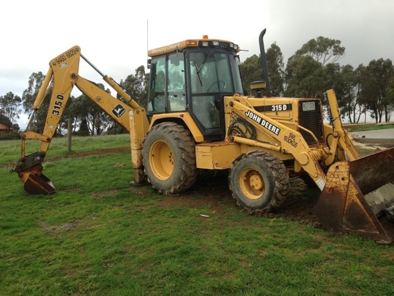 1996 JOHN DEERE 315D BACKHOE