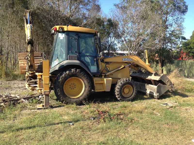 2007 John Deere 315SG extenda hoe Backhoe