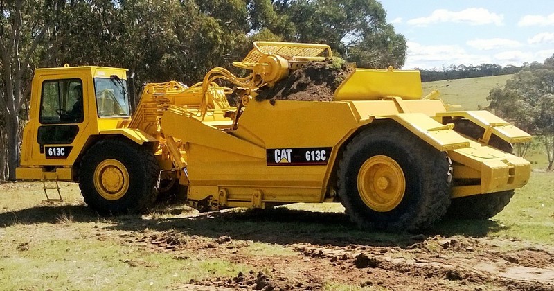 2001 CAT 613S SCRAPER