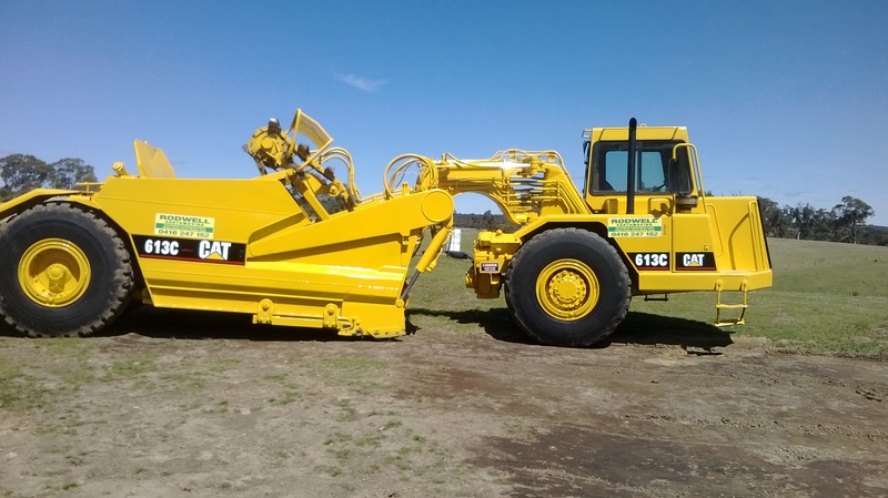 2001 CAT 613S SCRAPER