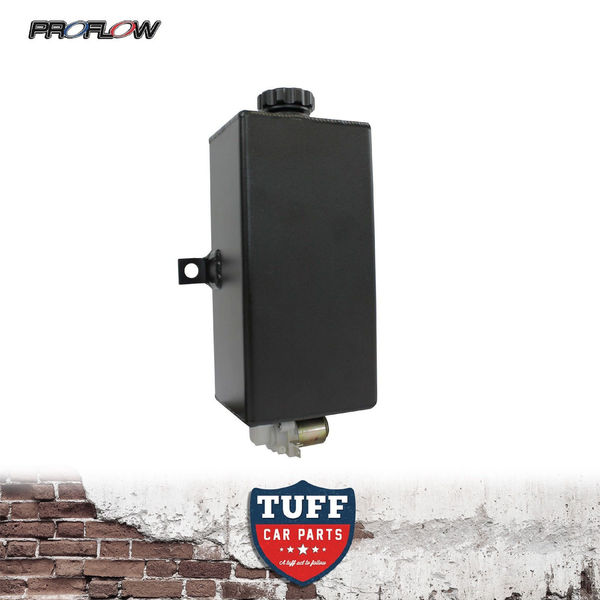 PROFLOW PFE BLACK WINDOW WIPER SPRAY TANK RESERVOIR WITH 12V MOTOR VERTICAL