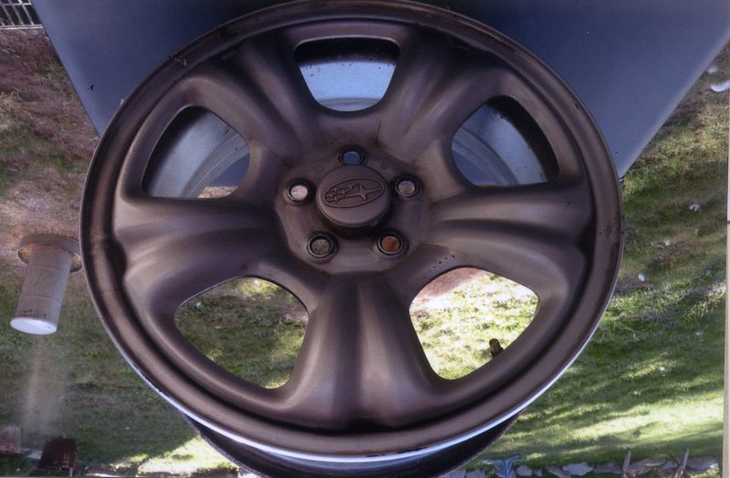 SUBARU FORESTER STEEL WHEELS