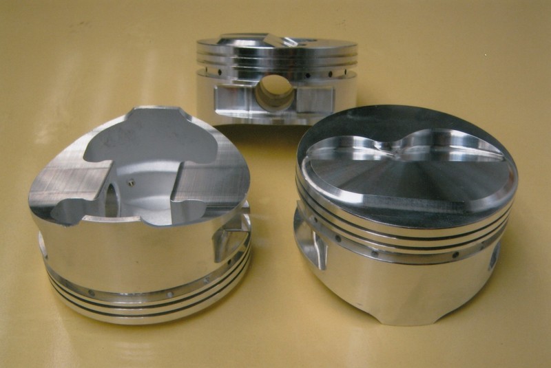 CHEV 400 JE #622F FORGED PISTONS