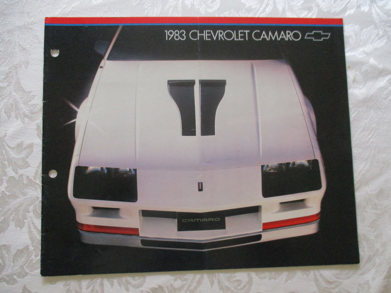 CHEVROLET CAMARO 1983 Z28,