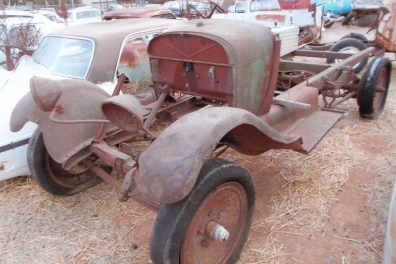 FORD 1928/29 MODEL AA TRUCK ROLLING CHASSIS