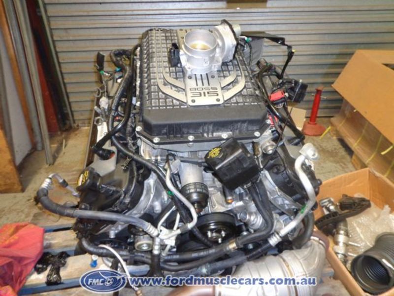 FG FPV 2013 Mk3 Boss 5.0L engine