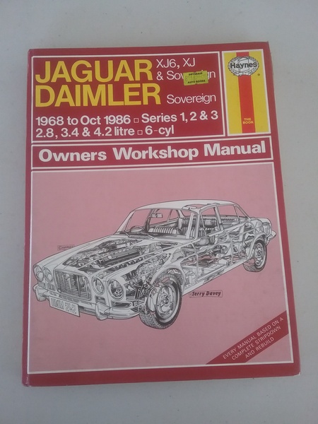 JAGUAR / DAIMLER 1968- 1986 MODELS WORKSHOP MANUAL