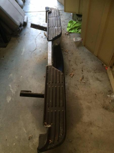 GENUINE FORD F-250 CHROME REAR BAR/STEP