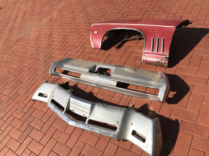 BUICK GS SKYLARK 1968 TO 1972 BUMPER BARS