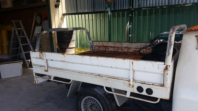STEEL TRAY OFF HOLDEN ONE TONNER