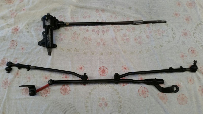 FORD VICTORIA/CUSTOMLINE 1956 STEERING ASSEMBLY RHD