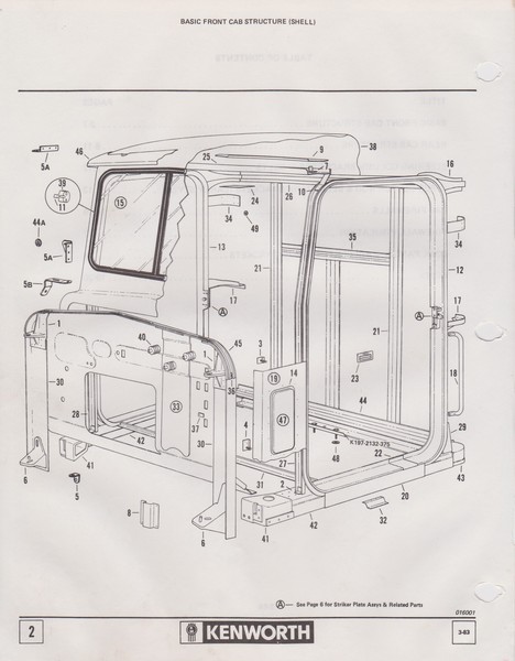 KENWORTH W900/SAR WORKSHOP MANUAL