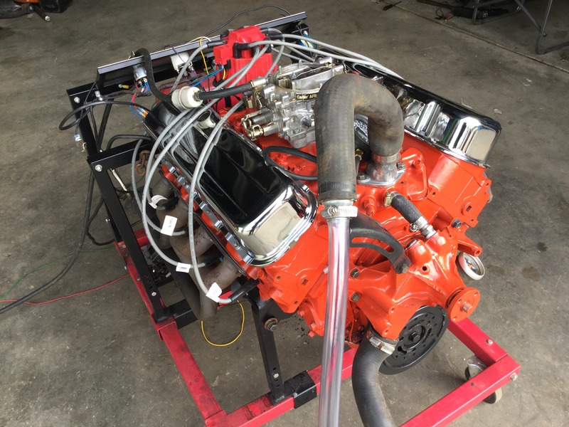 CHEVROLET 454 4 BOLT BIG BLOCK RUNNING ENGINE BBC