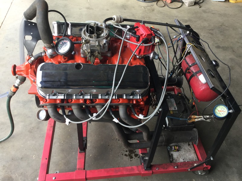 CHEVROLET 454 4 BOLT BIG BLOCK RUNNING ENGINE BBC
