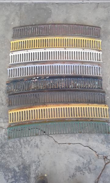 Under screen external trim