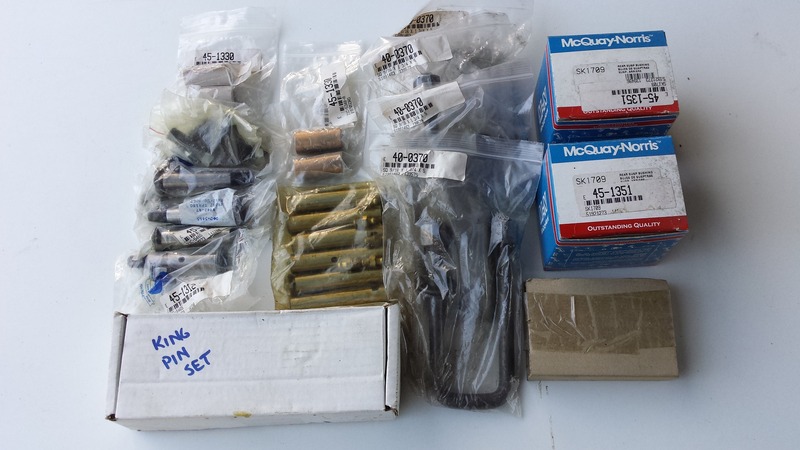 FORD F100 FRONT SUSPENSION REBUILD KIT.