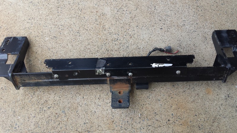 BF Falcon 07 ute factory towbar.