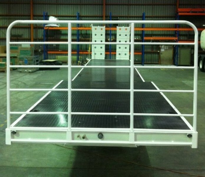 2014 Ultimate Trailers Extendable Drop Deck Trailer &Ramps