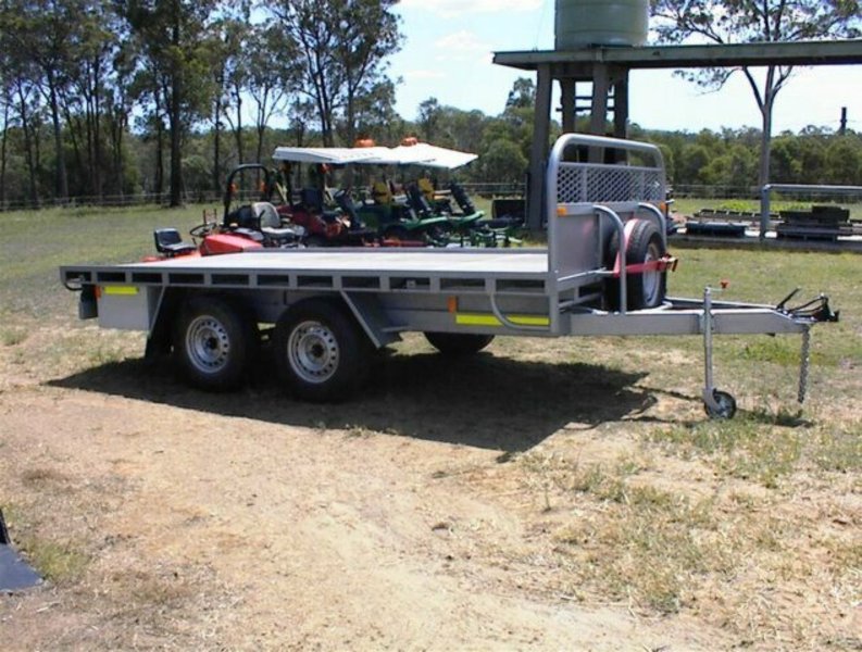 2013 Homemade Tandem flat top trailer