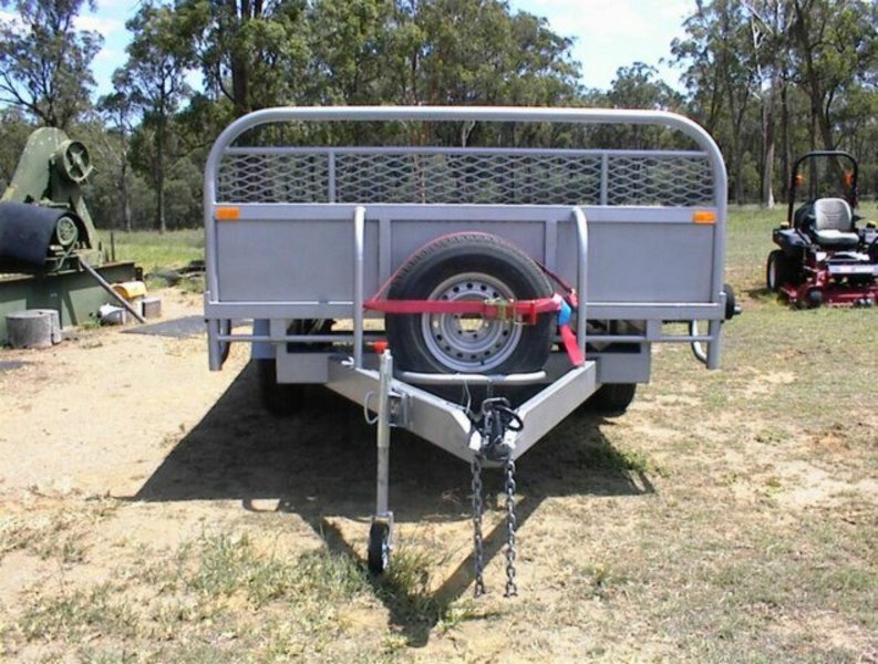 2013 Homemade Tandem flat top trailer