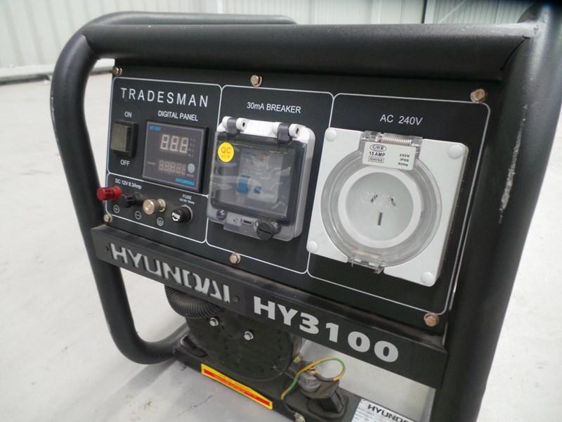 2016 HYUNDAI HY3100 PETROL GENERATOR