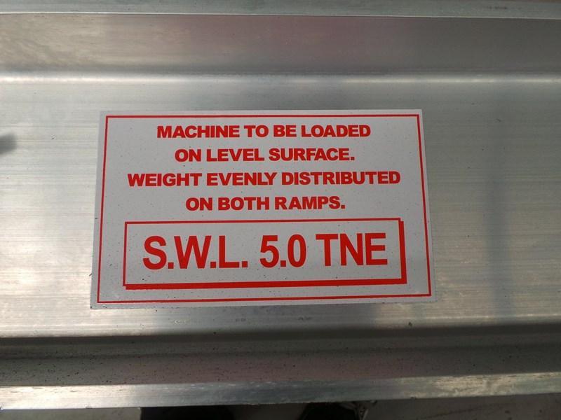 2016 WORKMATE 5 TON ALLOY LOADING RAMPS