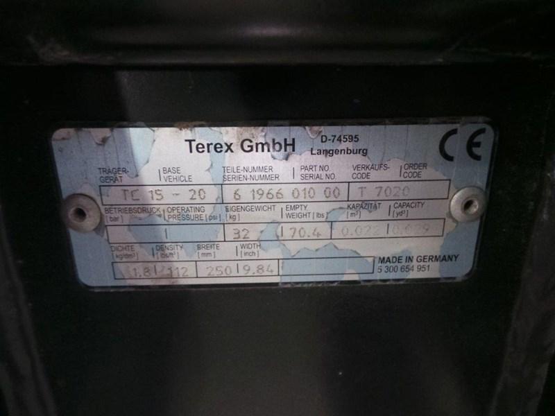 TEREX GMBH 250MM BUCKET