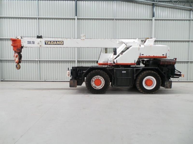 1983 TADANO TR151 ROUGH TERRAIN CRANE