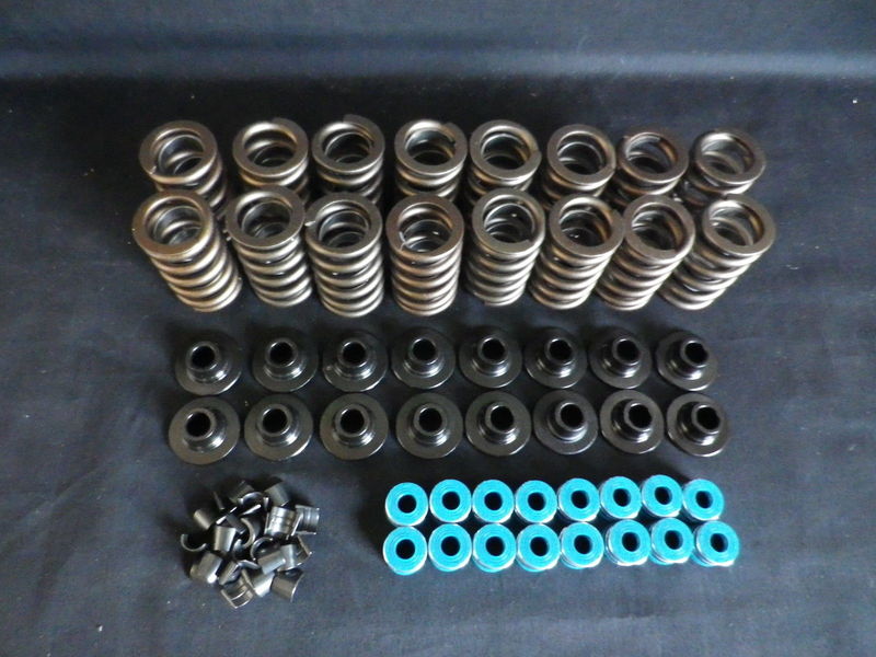 CHEVROLET SMALL BLOCK VALVE SPRING RETAINER LOCKS AND SEALS KIT