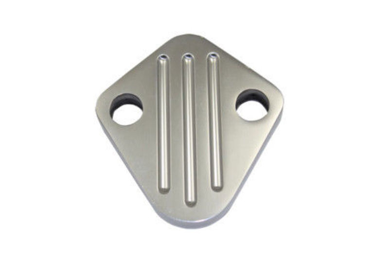 CHRYSLER BIG BLOCK BLOCK OFF PLATES ALUMINIUM