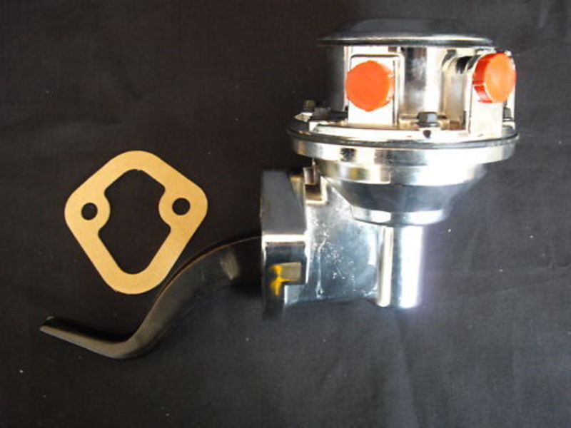 PONTIAC 301 TO 455 HIGH VOLUME MECHANICAL FUEL PUMPS IN CHROME
