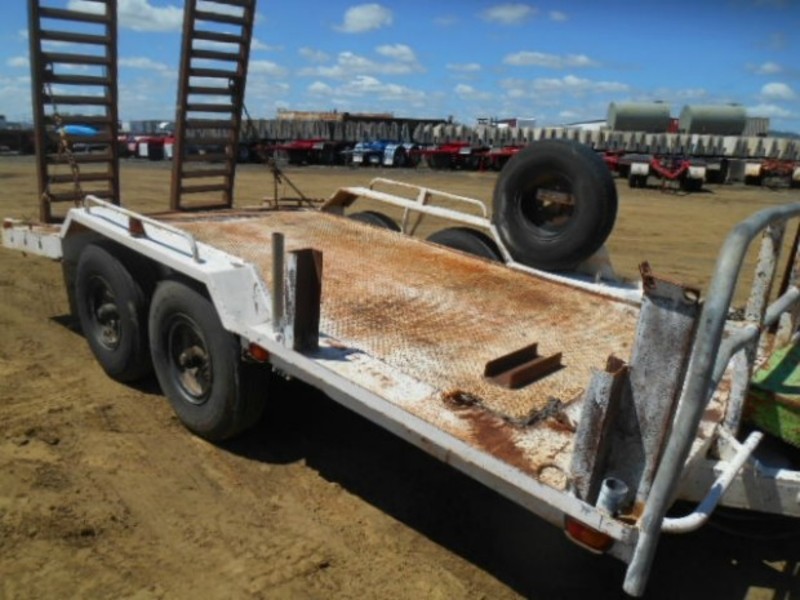 1983 Custom TagPlant(with ramps) Pig Trailer