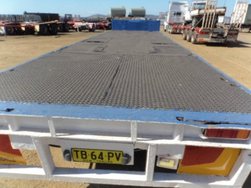 1977 PACEMAKER Drop Deck Semi Trailer
