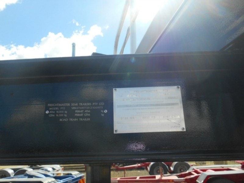 2015 Freightmaster TagPlant(with ramps) Pig Trailer
