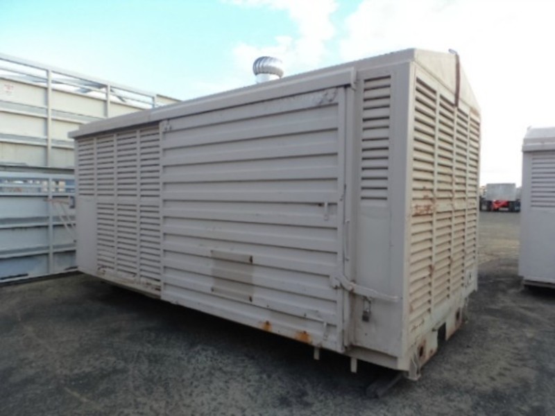 2 STEEL MALY RAILWAY WAGONS
