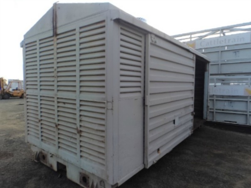 2 STEEL MALY RAILWAY WAGONS