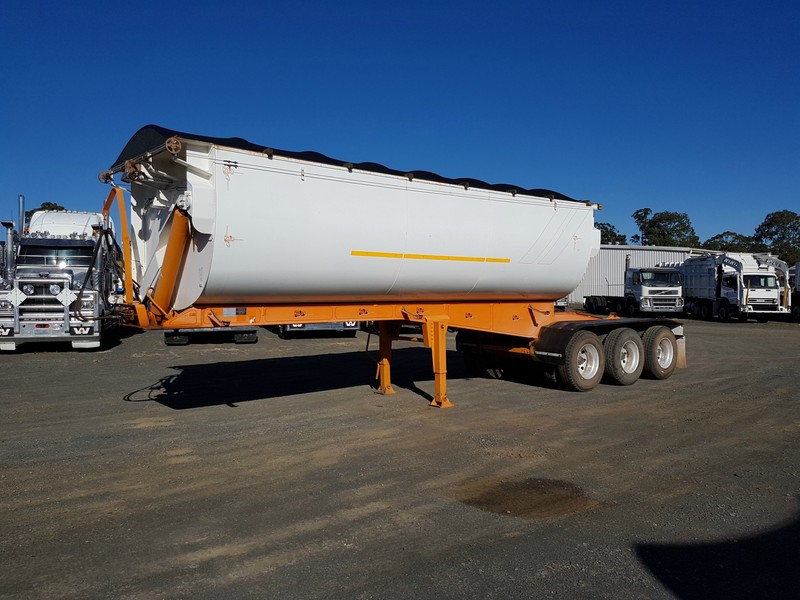 2011 Azmeb Side tipper BD LeadMid Trailer